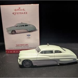 Hallmark Mint & White 1949 Mercury Ornament - Keepsake Kustoms 2016 #2